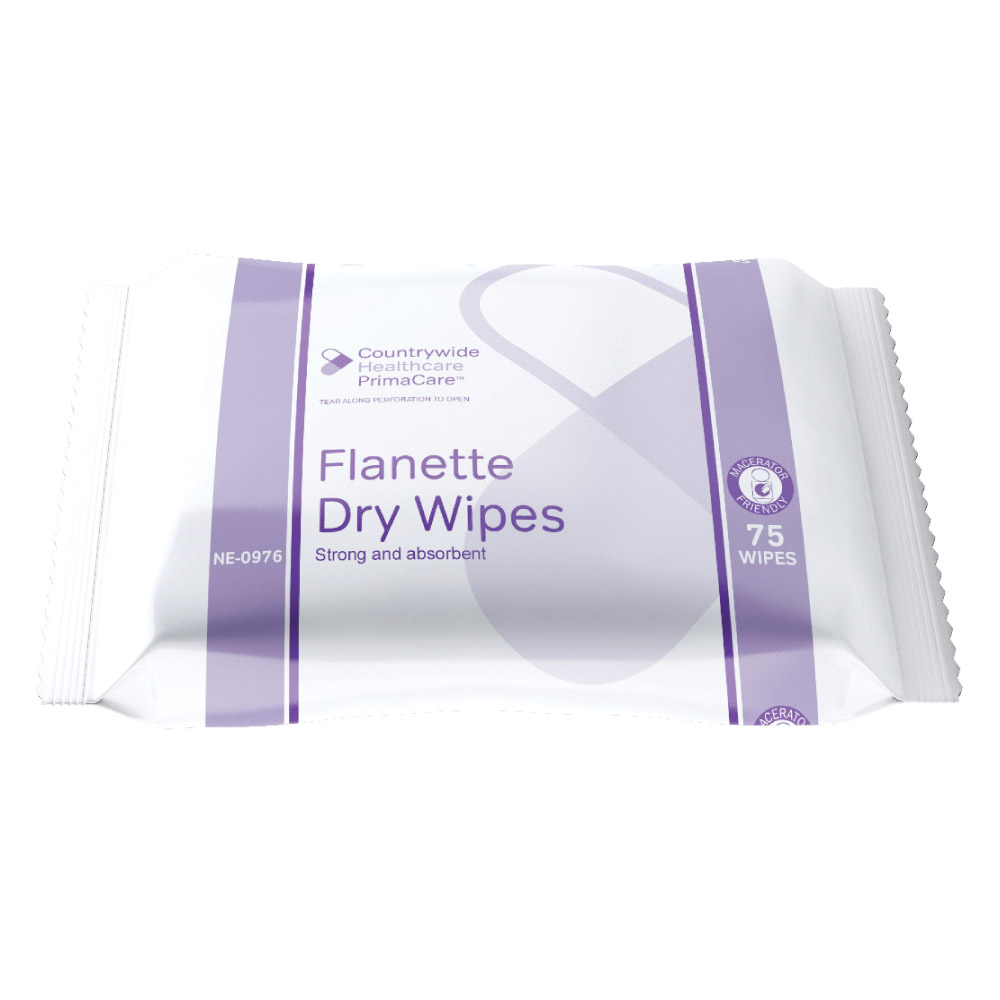 PrimaCare Flanette Dry Wipes