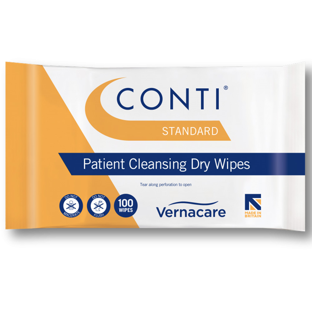 Conti Std Large Skin Cleansing Dry Wipes