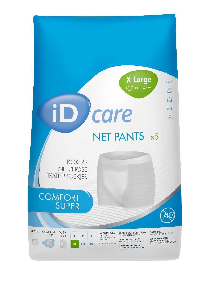 iD Care Comfort Super Net Pants XL 5 PACK