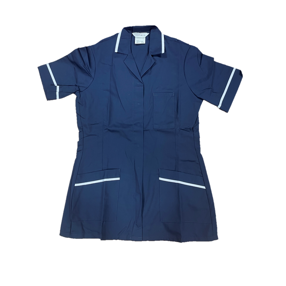 Female Nursing Tunic Royal Blue Size 100cm - Each