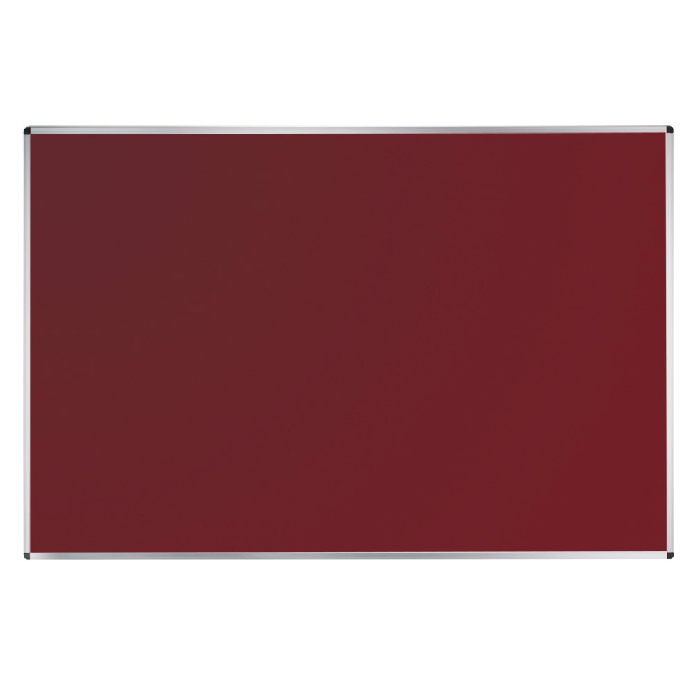 Notice Board - 1200 x 900mm - Burgundy