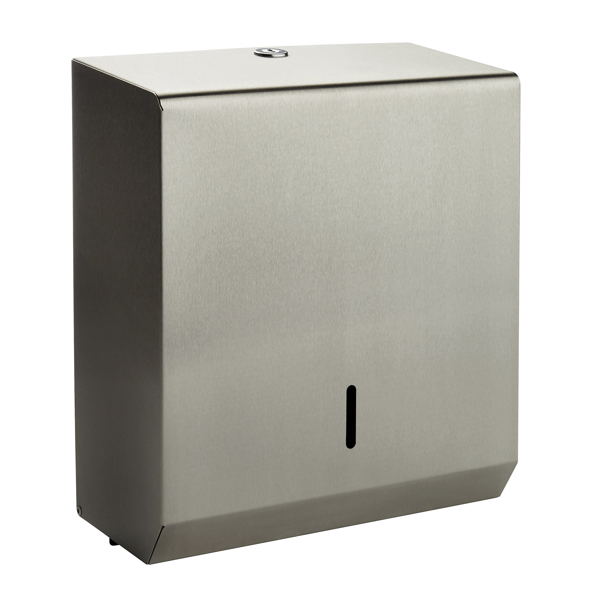 Brushed Stainless Hand Towel Dispenser - EACH