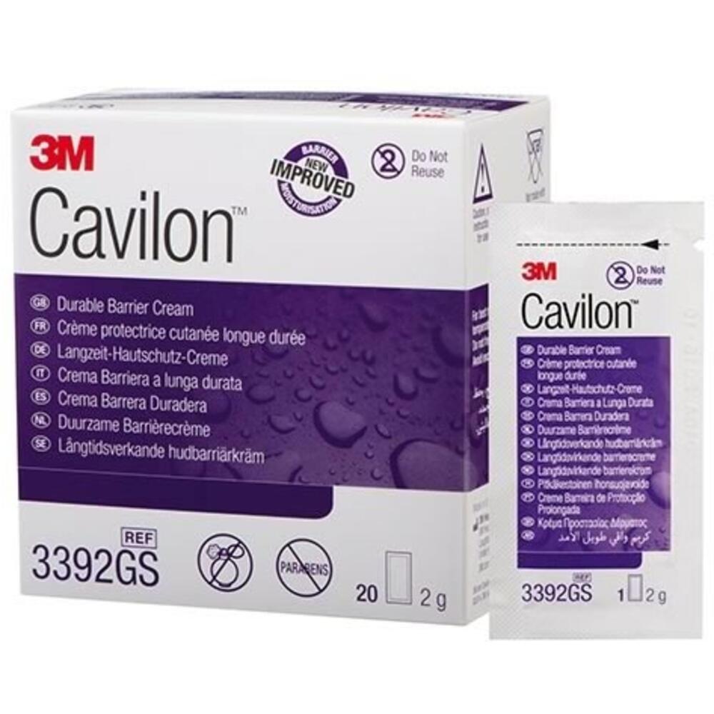 Cavilon Barrier Cream 2G Sachets - 20 Pack