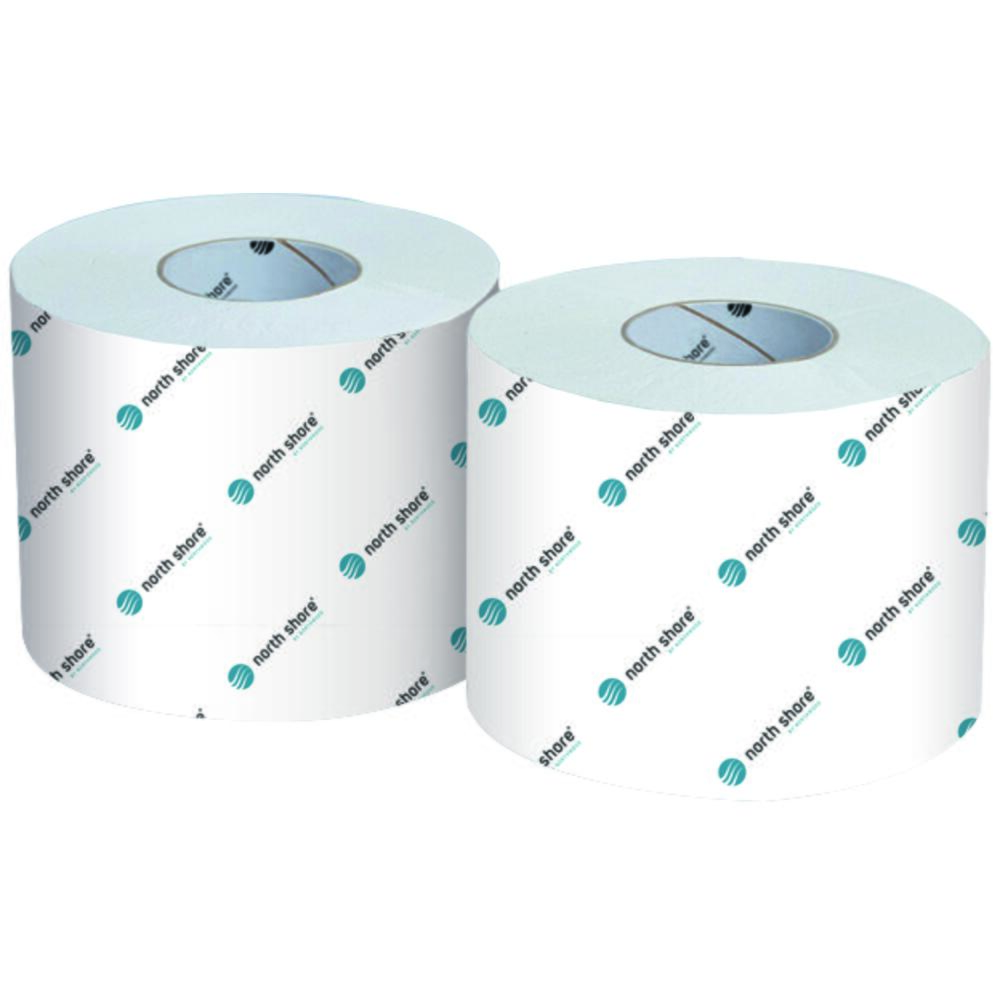 North Shore Toilet Roll 1 Ply 1250 Sheet Recycled X 36