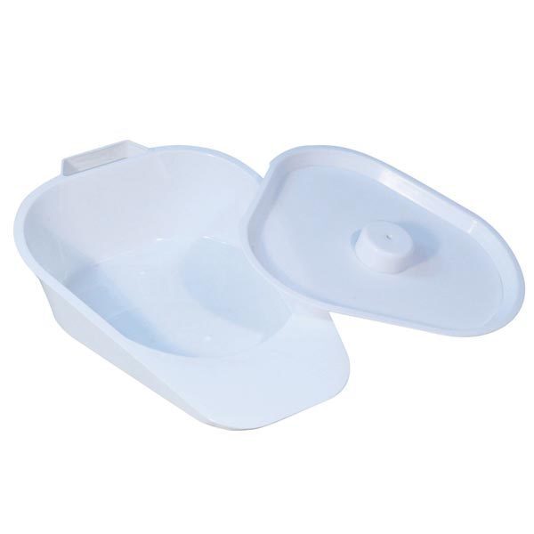 Slipper Bedpan With Lid