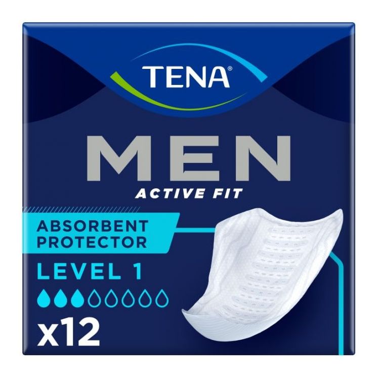 TENA Men Active Fit Level 1 - Pack of 12