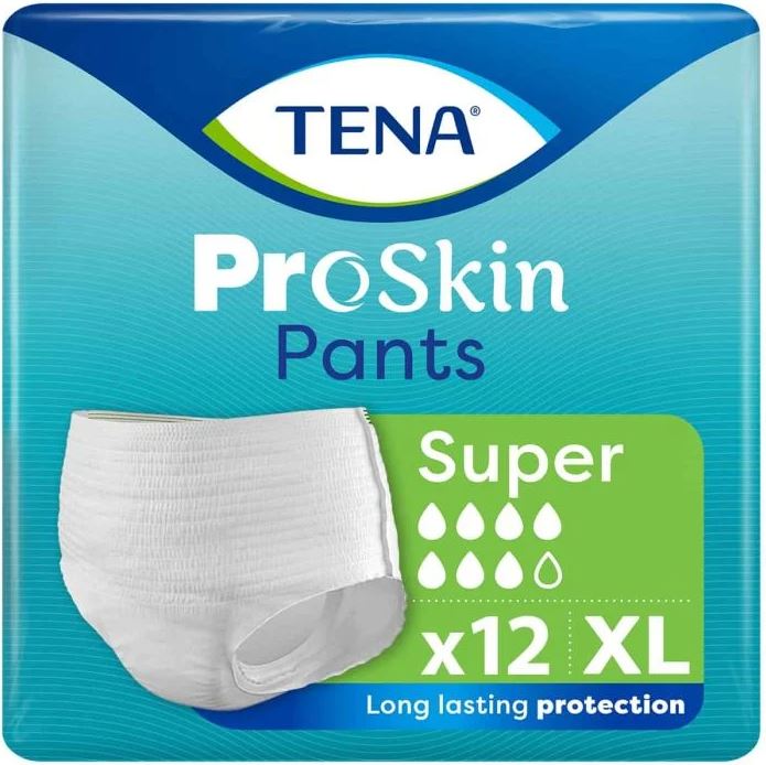 Tena Pants Super - Extra Large - Pack12