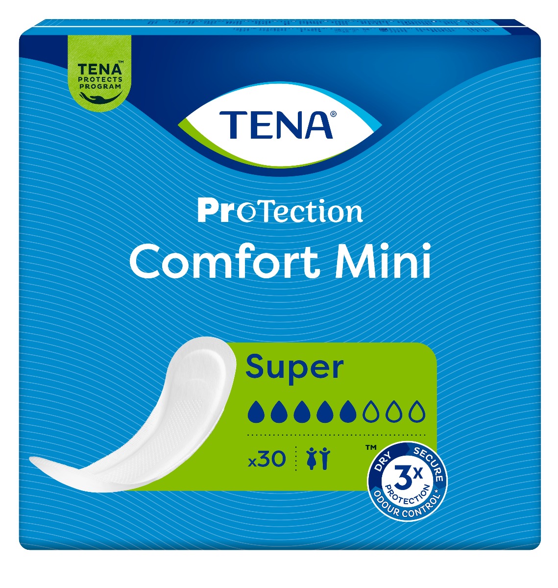 Tena Comfort -  Mini Super  -  Pack 30