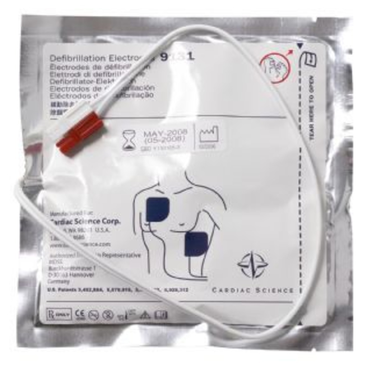 Replacement Adult Pads for Powerheart G3 Defibrillator