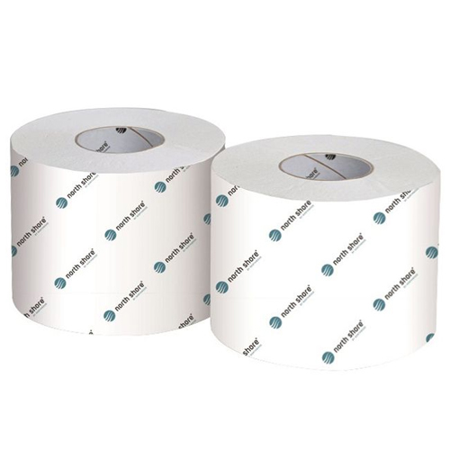 North Shore Toilet Roll  2 Ply 625 Sheet Recycled x 36 