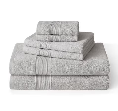 Hand Towel 500G Light Grey - Each