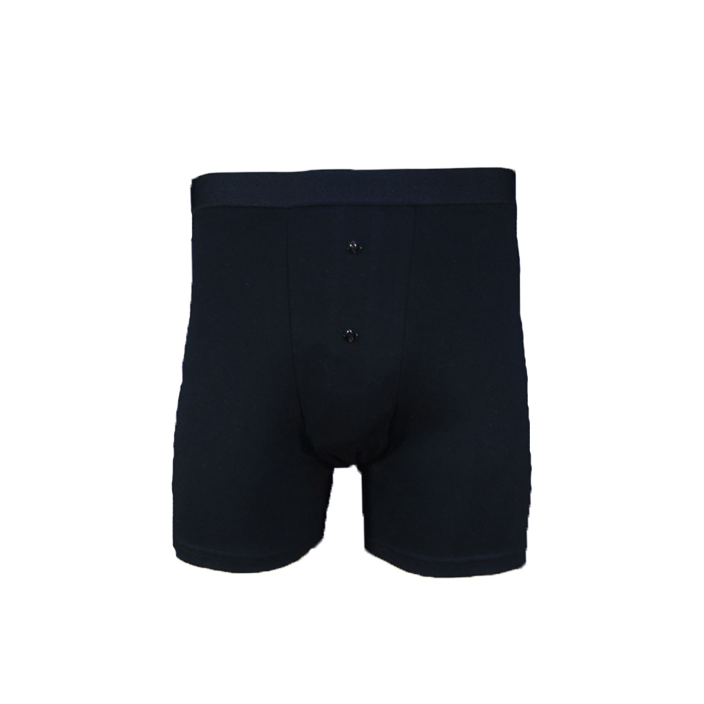 Mens Padded Boxer Short 250ml BLACK 3XL - EACH